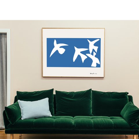 【インテリアポスター】インテリアフォト　 Henri Matisse　ナチュラル　　　