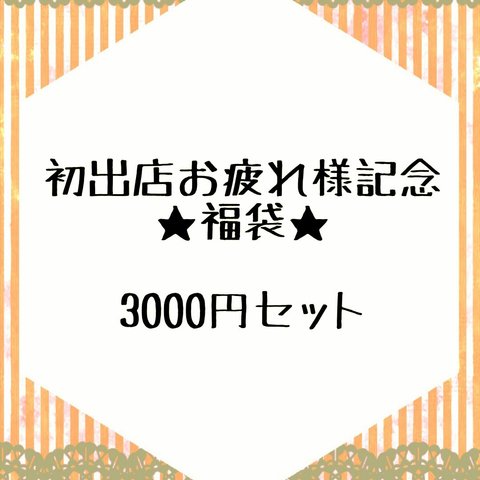 福袋3000円セット(売上一部を募金)