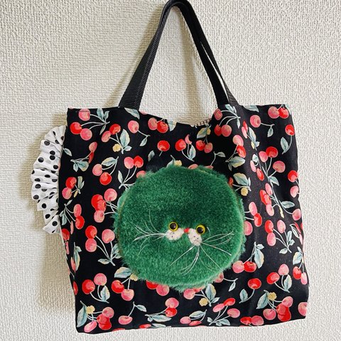 No.6176 猫chanトートバッグ