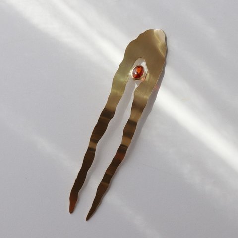 baltic amber hair stick