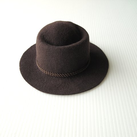 【受注生産】アウトフィットフェルトハットタイプ THk(W)BROWN