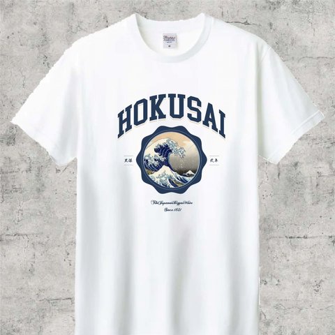 HOKUSAI　半袖Tシャツ