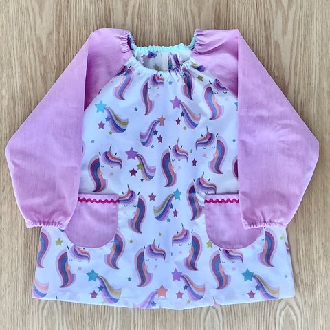 ピンクユニコーン🦄スモック　