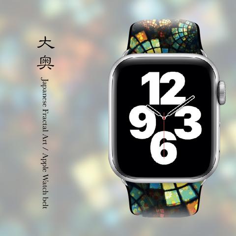 大奥 - 和風 Apple Watch ベルト