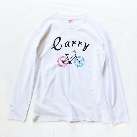 Carry　自転車（長袖Tシャツ）