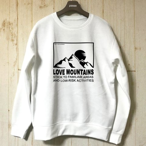 LOVE MOUNTAINS　NEWトレーナー/Night & Day