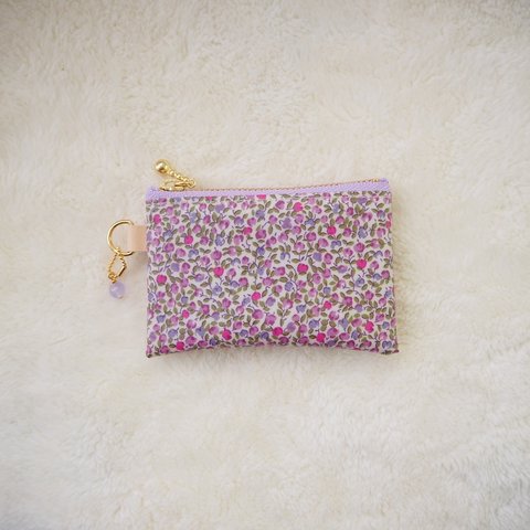 ◇◆Special Price◆◇★LIBERTY　Priscilla 　プリシラ　パープル◆　コインケース・小物入れに♪