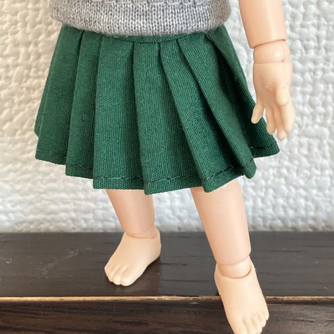 オビツ11 プリーツスカート  green