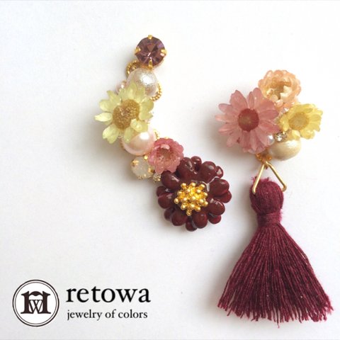 【世界にひとつ*】antique flower bijoux