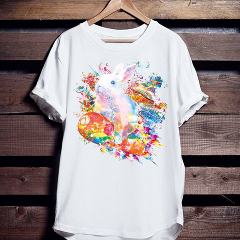 アニマルTシャツ「Rocket Rabbit」