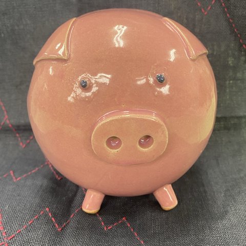 豚の貯金箱🐷