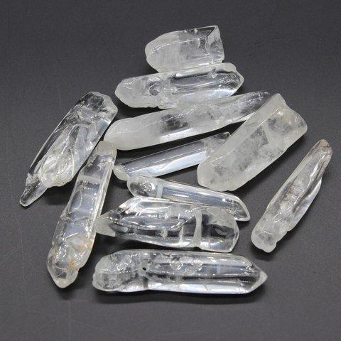２０ｇ）　天然クリスタル　水晶　クリスタル原石　水晶棒　透明　