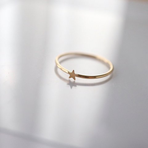 14kgf  ‘’ STAR ‘’   華奢 Ring