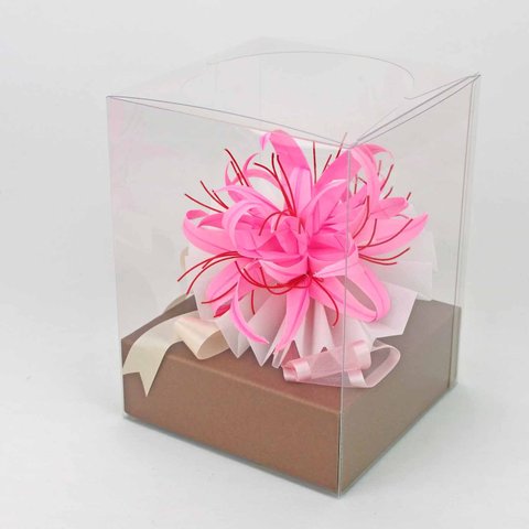 秋の花♥ピンクのネリネのブーケ♥花ORIGAMIぶーけ♥季節の折り紙ブーケ♥