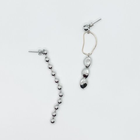 ball chain pierce/ボール チェーン ピアス イヤリング