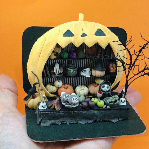 ミニチュア　ハロウィン　小さな雑貨屋さん　ハンドメイド