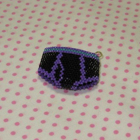 ブリーフモチーフ（紫×黒）