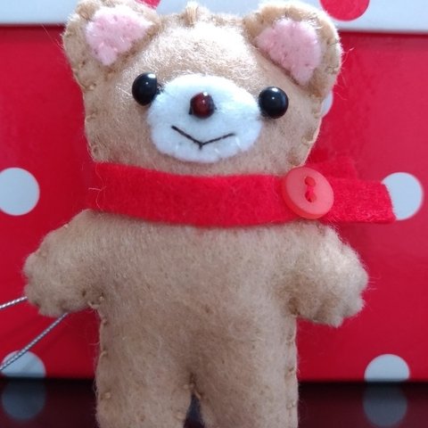 クマのキーホルダー🐻