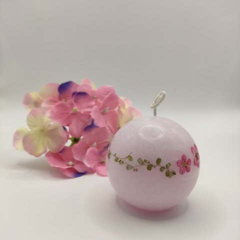 押し花❀BallCandle