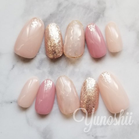 Mica Nail PinkBeige