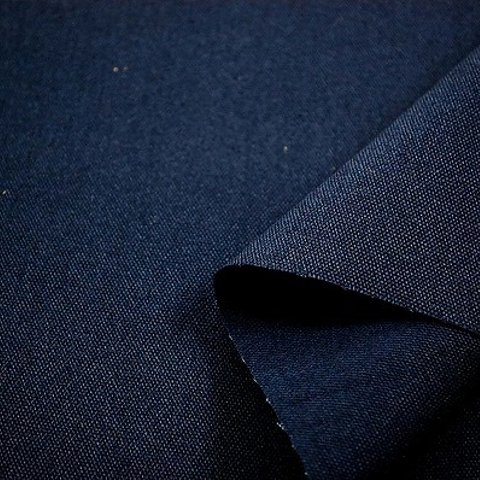 バッグに最適な　１１号帆布（はんぷ）　紺　【ハンドメイドのための小さな布】　1156-03