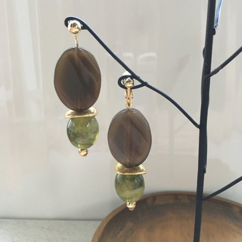 ❤ olive oil    ～piece/earrings～