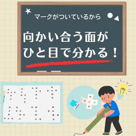 立方体１１種類　立体展開図模型　中学受験　知育玩具　小学生　中学生　算数　数学