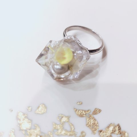 ❥❥Jewel Ring⑥イエローMix