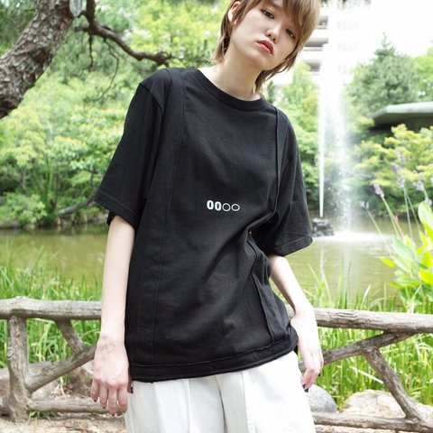 00○○　縮小Tシャツ / BLACK　※ユニセックスで着用可能