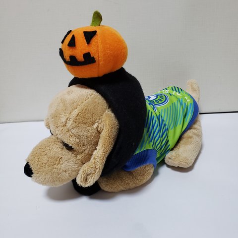 ハロウィン🎃犬🐶猫🐱かぶりもの　仮装　オリジナル　ハンドメイド