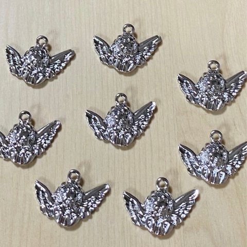 ●24㎜● SILVER ANGEL METAL CHARM