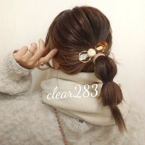 フォーマルにも♡ヘアクリップ★簡単挟むだけクリップ