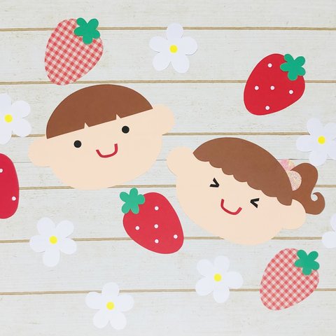 【再販】壁面＊いちご🍓♡5月〜