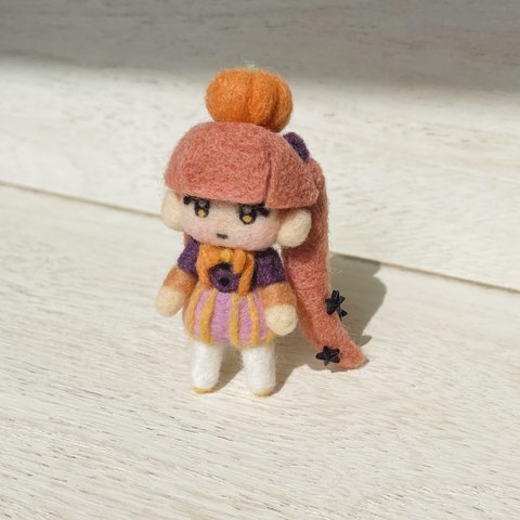 羊毛フェルト　ハロウィン