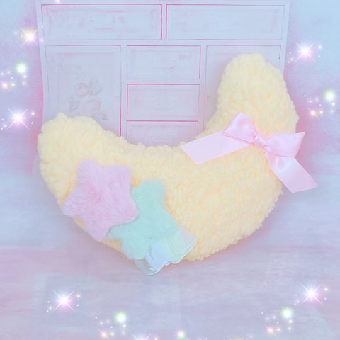 《SALE》ふわふわ‎💛お月様クッション🌙*ﾟ