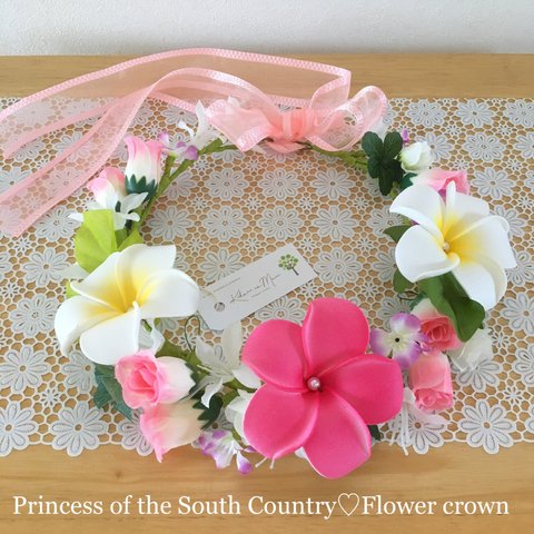 Princess of the South Country♡花かんむり