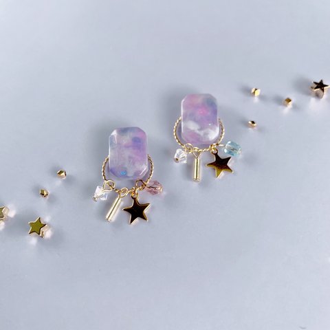 milky night ピアス/ノンホールピアス