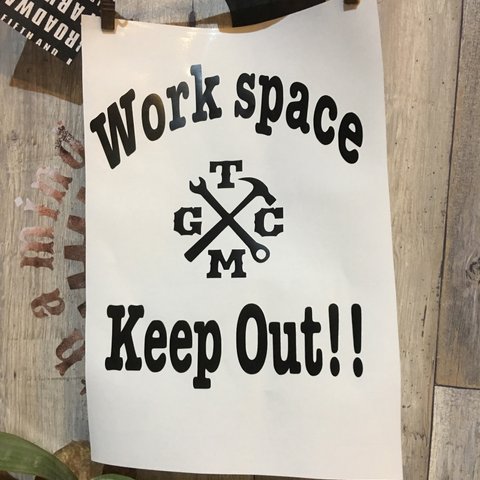 work spaceウォールステッカー