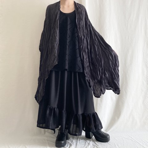 Tuck drape Haori