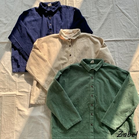 【3色コート】長袖カジュアルシャツジャケット・トップス♥︎春秋♥︎通勤
