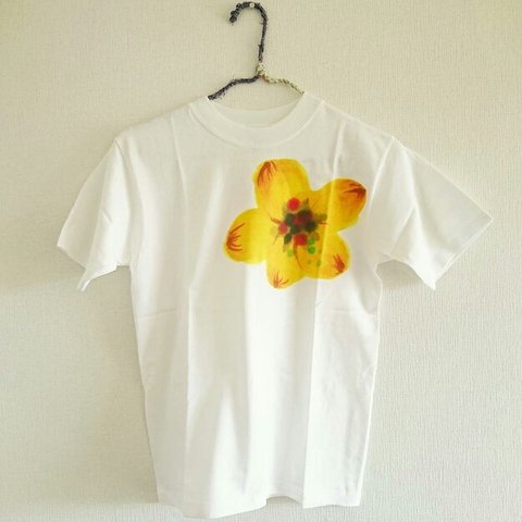 一輪のおおきな花～オリジナルプリントTシャツ