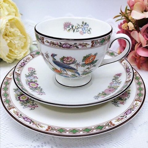 希少　人気　ウェッジウッド　Wedgwood　クタニ クレーン③　kutani