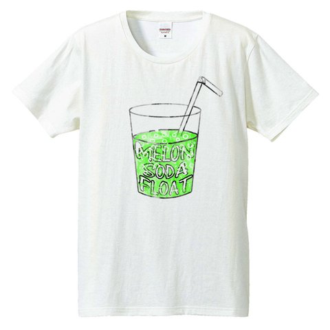 [Tシャツ]  melon soda float