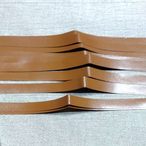 特価　羊吟レース　8mm×70cm　茶（送料無料）