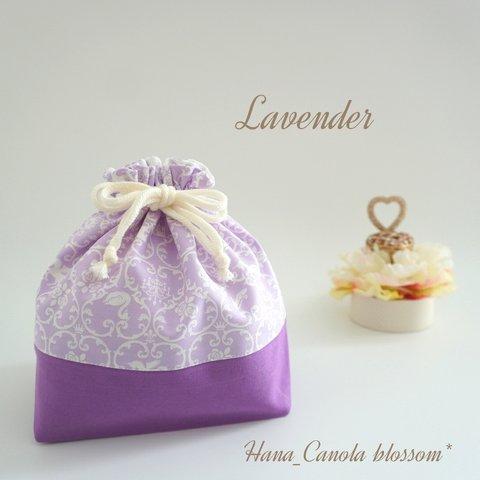 【カラーが選べる】 『 ⚜️プリンセス ダマスク～Lavender～ 』 ＊ お弁当袋 ＊ 入園グッズ 入学グッズ ＊ 女の子