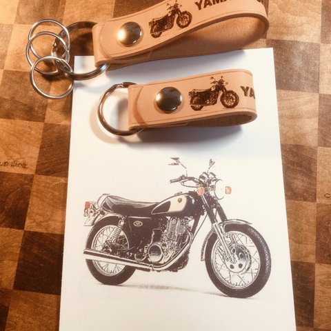 SR400 オリジナルレザーストラップセット