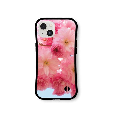 桜24  グリップケース iPhone15 iPhone14 iPhone13 iPhone12 iPhone11 iPhoneSE2  iPhoneSE3