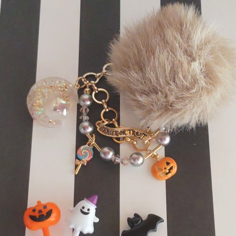 "Trick or Treat"☆バックチャーム