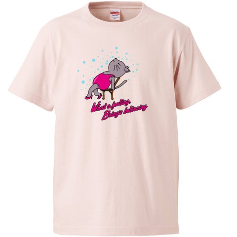 パロディTシャツ【猫】80’Sを代表する名作「FLASH DANCE」のオマージュ ネコ好きのあなたへ（メンズM/レディースMサイズ）