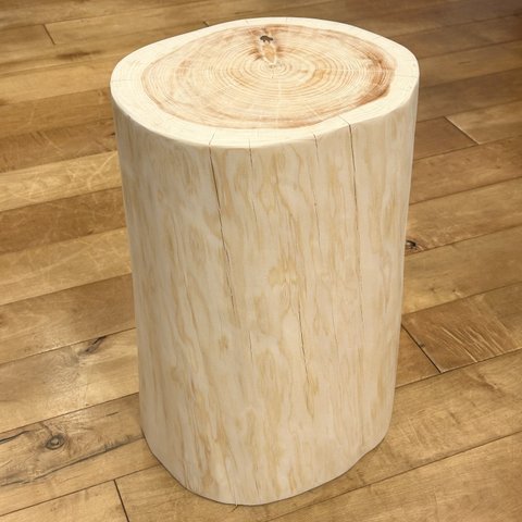 Hinoki Wood Stool No.612